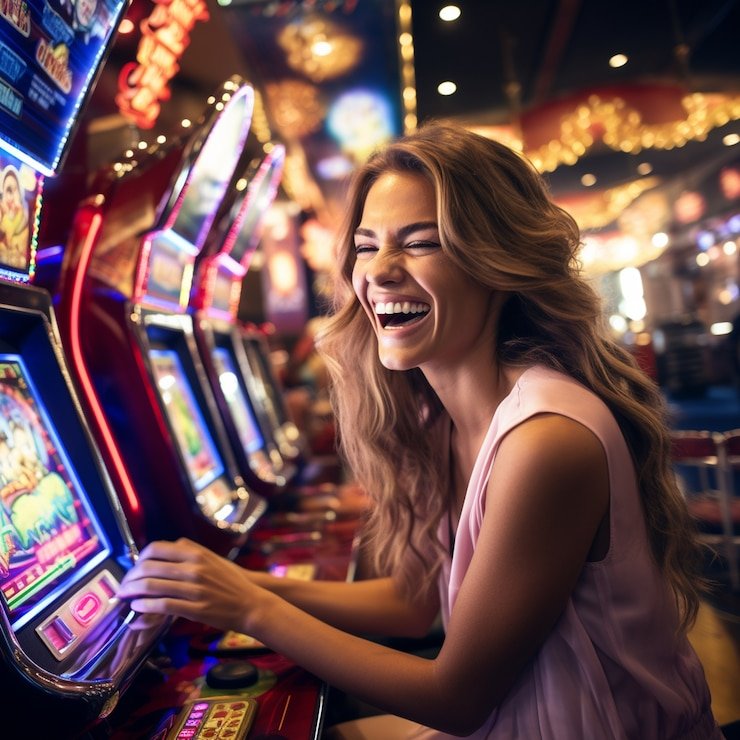 Plushie Frenzy slot game interface on gacor 500x platform showing five reels and pay-line display